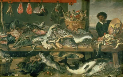 Der Fischmarkt, 1618-21